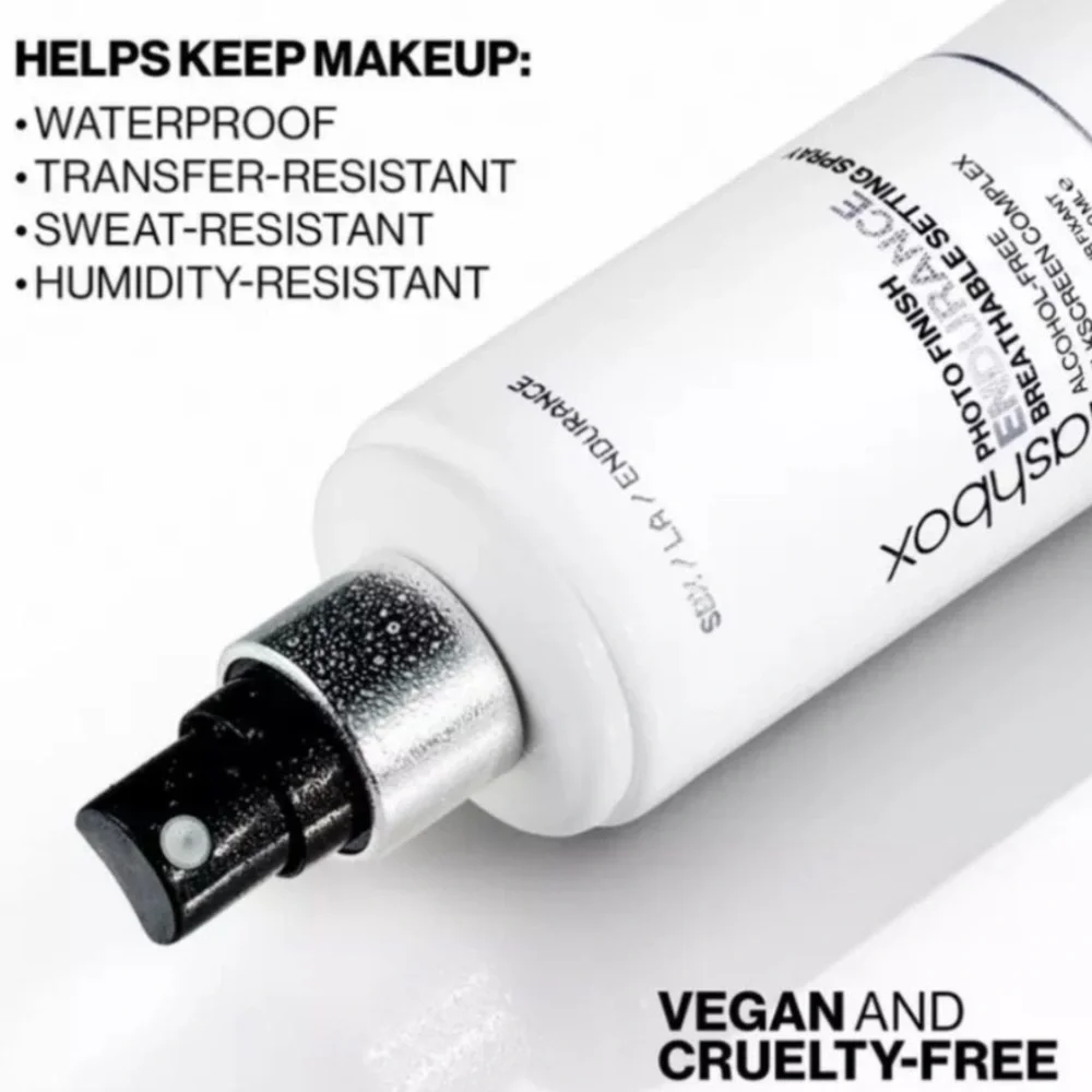 🆕 Large 3.7 oz Size Smashbox Photo Finish Endurance Breathable Setting Spray - Picture 5 of 7